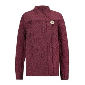 JM Cooper Knitwear Lucy Cardigan Size XS 100% Wool Made in Britain Gorgeous Soft